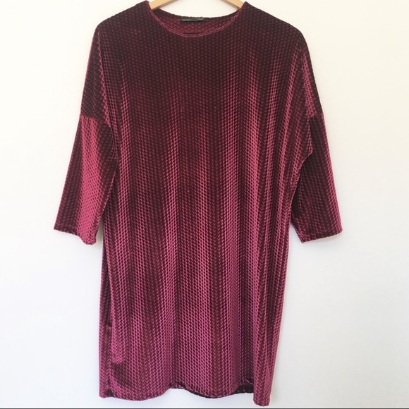 NWT!! ZARA Diamond pattern Dress - Picture 7 of 7